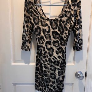 Leopard print top / dress